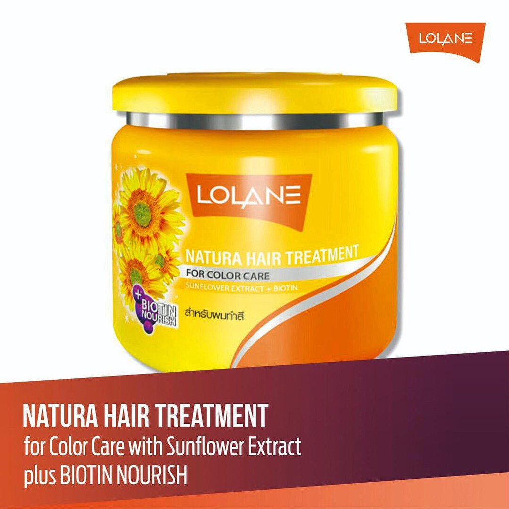 Lolane natura hair treatment S.Flower