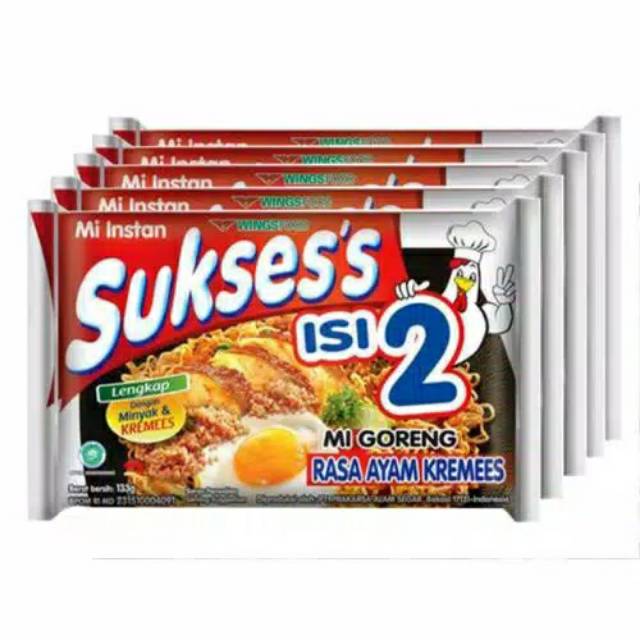 

Mie Suksess Goreng Ayam Kremes 133gr