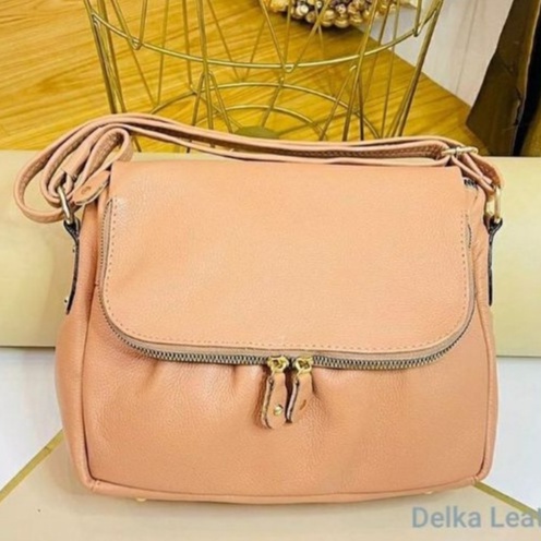 Tas Kulit Sapi Asli DL098 Wanita/ Tas Papirut Asli Kulit Sapi Garut/ Tas Selempang Kulit Sapi Asli 1