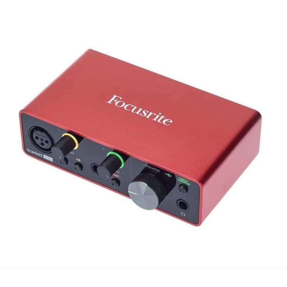 新着商品 うきうき輸入市場Focusrite Scarlett Solo Studio 3rd Gen USB Audio Interface  with Monitors, B