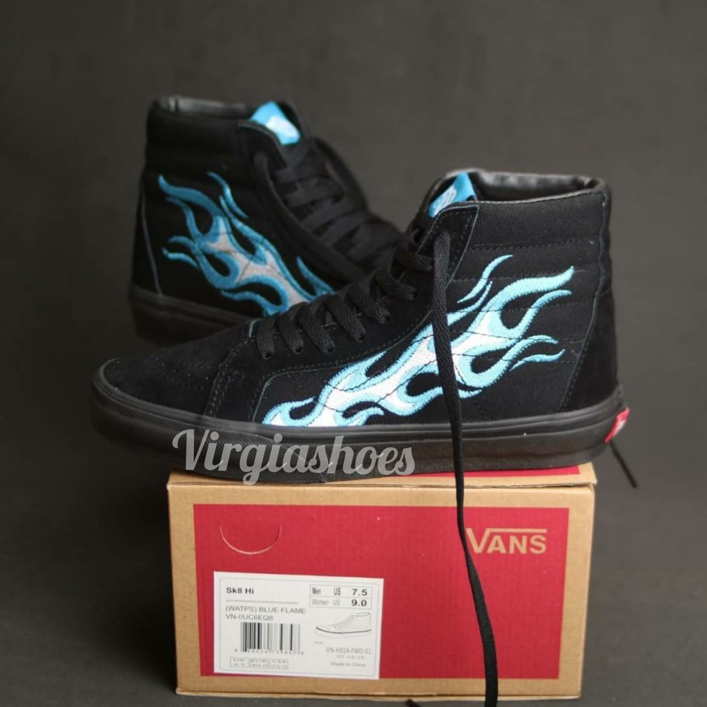 Vans Sk8 WTAPS Flame Blue  Premium DT BNIB tag China  termurah