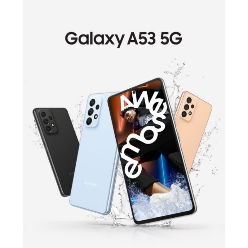 SAMSUNG GALAXY A53 [5G] RAM 8/256GBDAN RAM 8/128GB  100% BARU DAN BERGARANSI RESMI SEIN