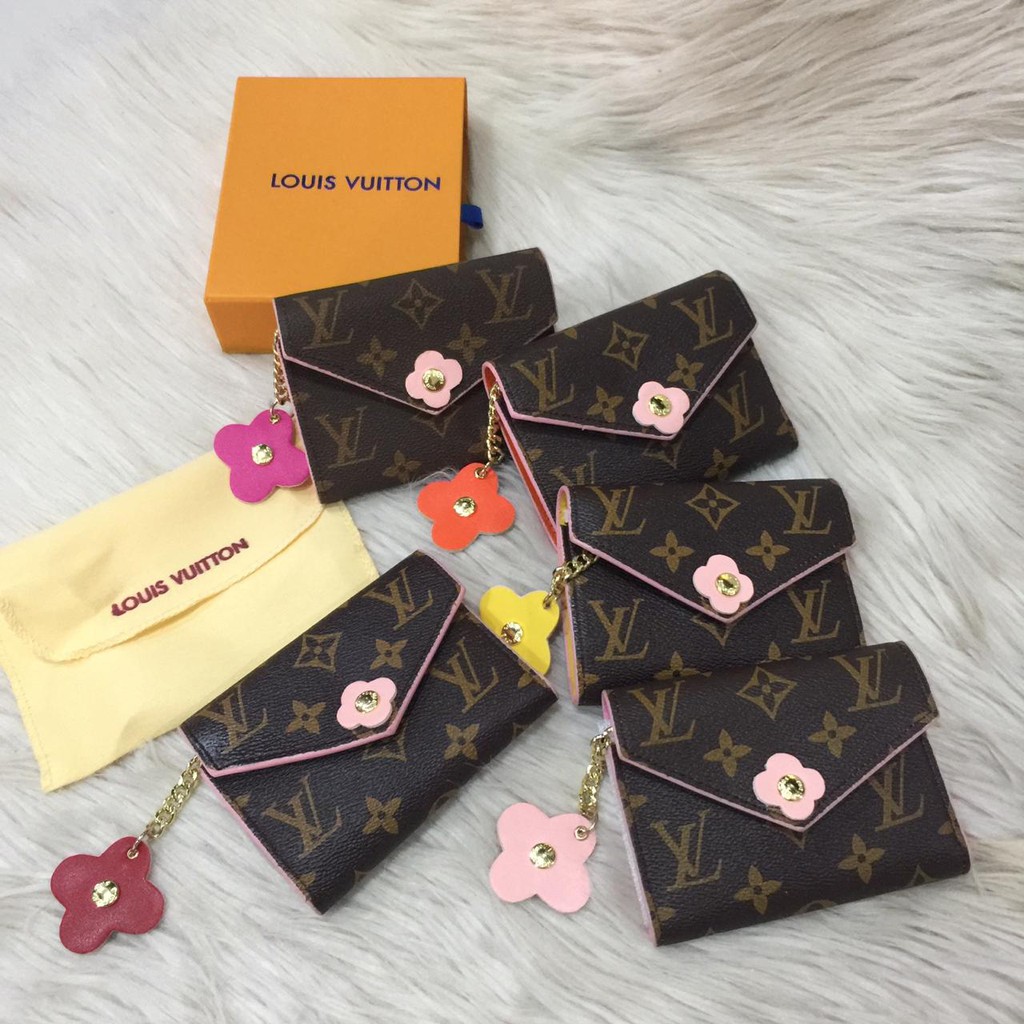 Dompet LV Emilie Bloom Flower Mini Monogram Seprem Box 41937