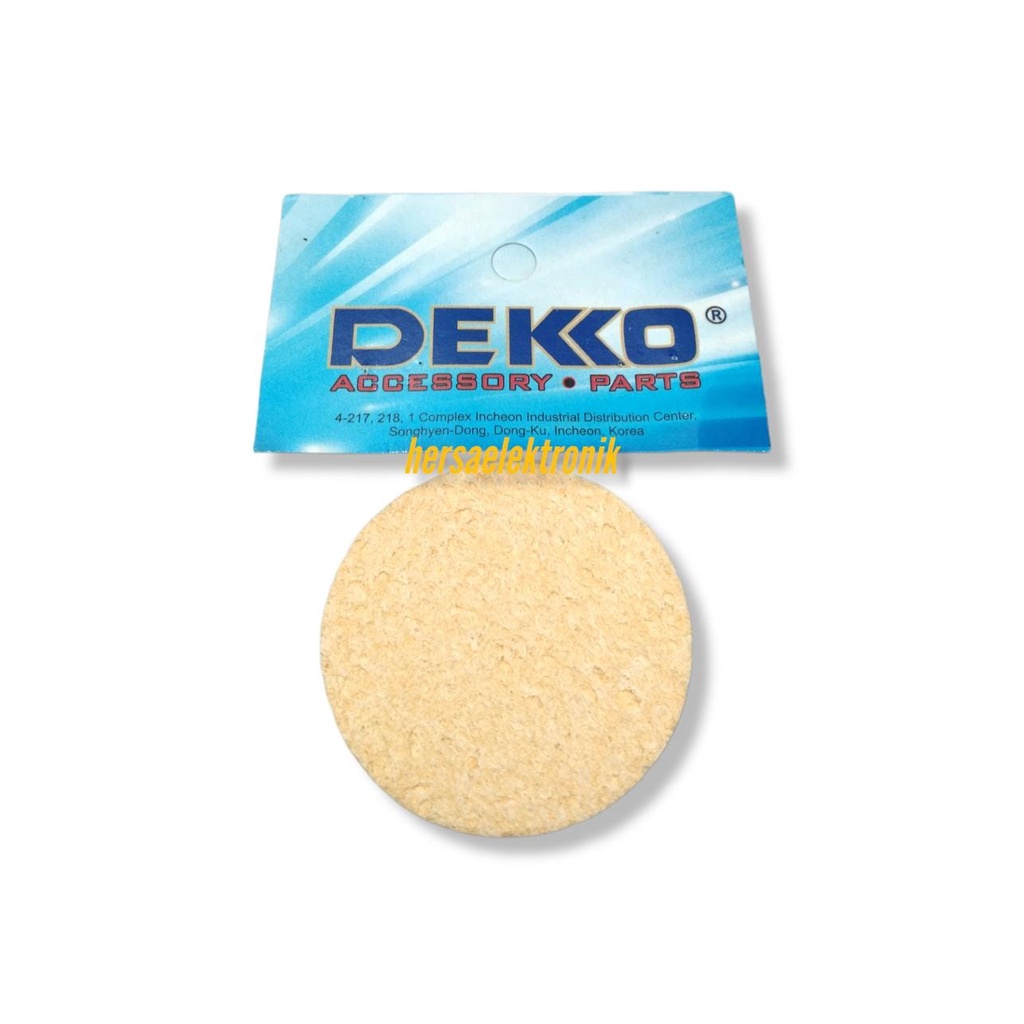 spons solder dekko bulat-persegi