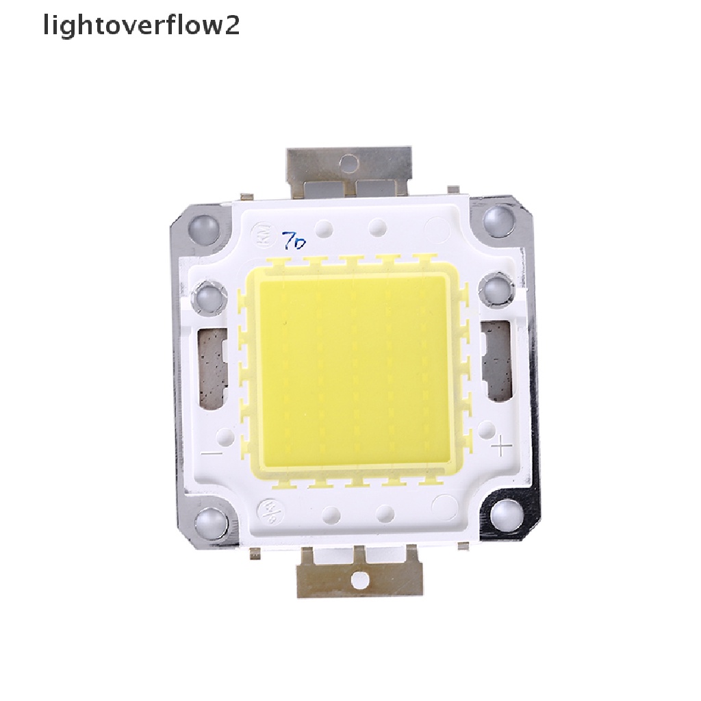 (Light2) 1pc Chip Lampu Led Cob Dc 10w 20w 30w 50w 70w 100w 2 Warna