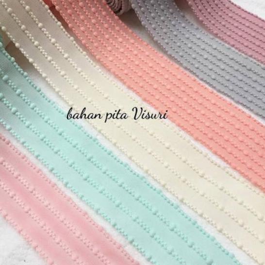 

STAR BRANDS Pita Korea Garis (Tujuh) 4 cm per yard (90 cm ) !
