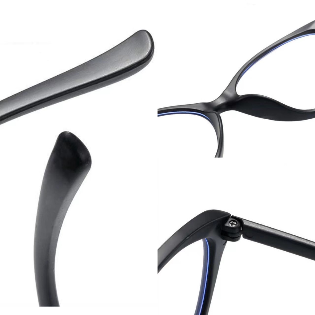 Rowling(ka-236) Kacamata Retro Terbaru Cat Eye  Wanita Import Kacamata Fashion Fuji