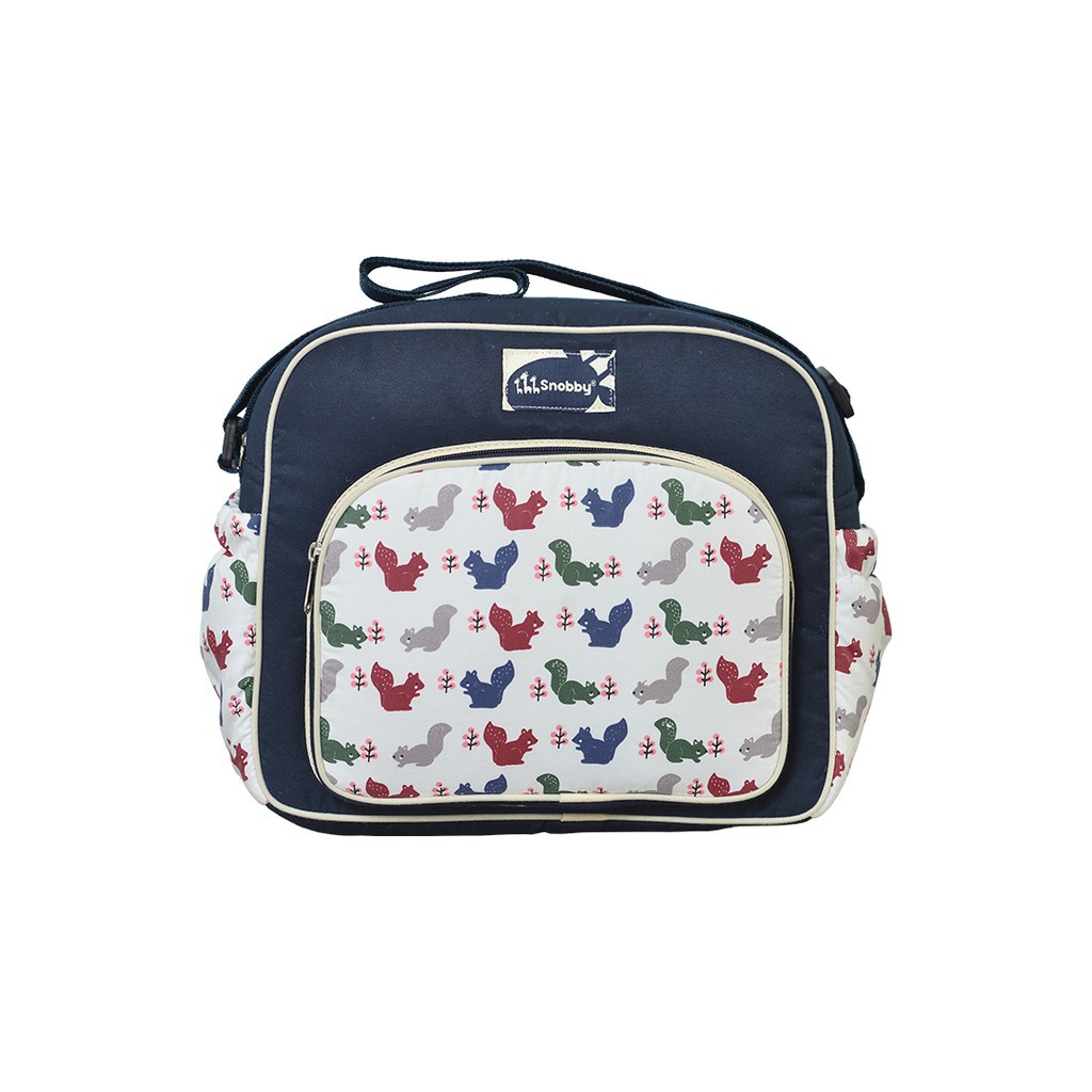 Snobby Tas Bayi Snobby Medium Seri Squirrel Saku Motif TPT5672 - LDA