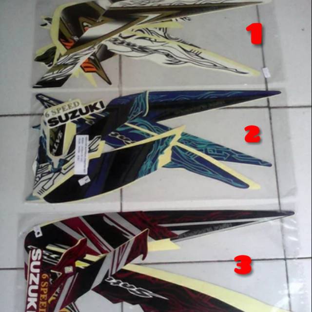 Striping-lis-sticker satria fu 2011