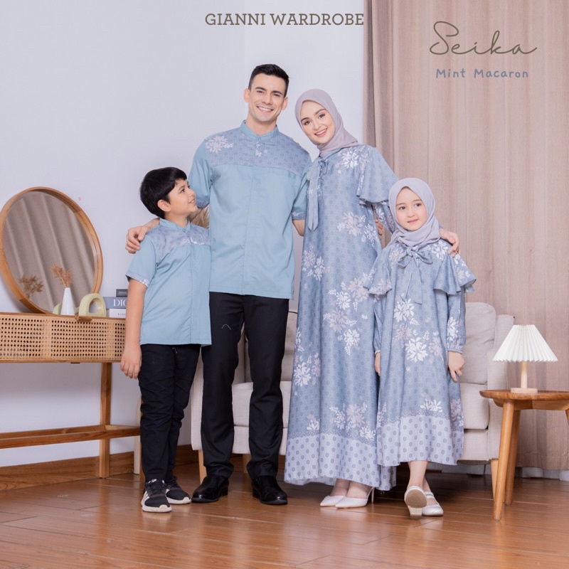 Set Couple Keluarga Terbaru 2022 Kuswari Family Set By Inaya Baju Gamis Pasangan Suami Istri Set Pak