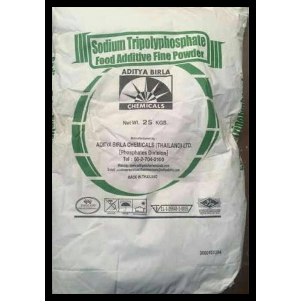 

DISKON! SODIUM TRIPOLYPHOSPHATE / STPP / STTP FOOD GRADE. || 1 kg.