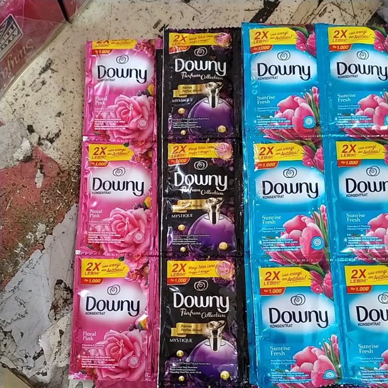 Downy 20ml (besar),per renteng (6pcs).