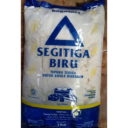 

Tepung Terigu Segitiga biru 1kg Murah