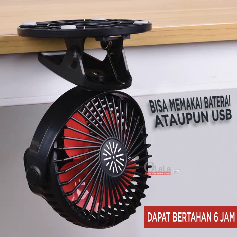 KIPAS ANGIN PORTABLE MINI FX-030 MINI FAN JEPIT CLIP PUTAR 720