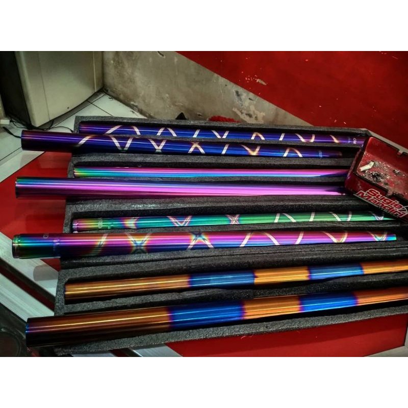 as sok depan as shock depan ukuran ninja r rainbow ukuran 33mili