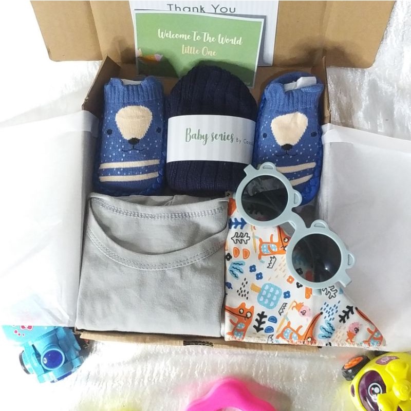 BS01 JUMPER - SET BAYI - HAMPERS LAHIRAN - KADO LAHIRAN BAYI - PAKET KADO BAYI - PAKET HAMPERS BAYI - PAKET BABY GIFT PARCEL BAYI - PAKET KADO BAYI - GIFT BAYI - PAKET LAHIRAN BAYI BARU LAHIR - PAKET LAHIRAN BAYI LAKI LAKI - NEW BORN - JUMPER  NEWBORN-GREY 1