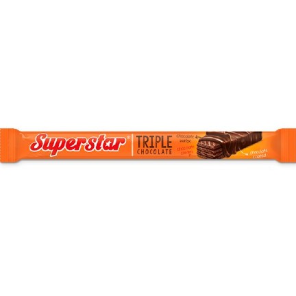 Superstar Triple chocolate Wafer Satuan [18g]