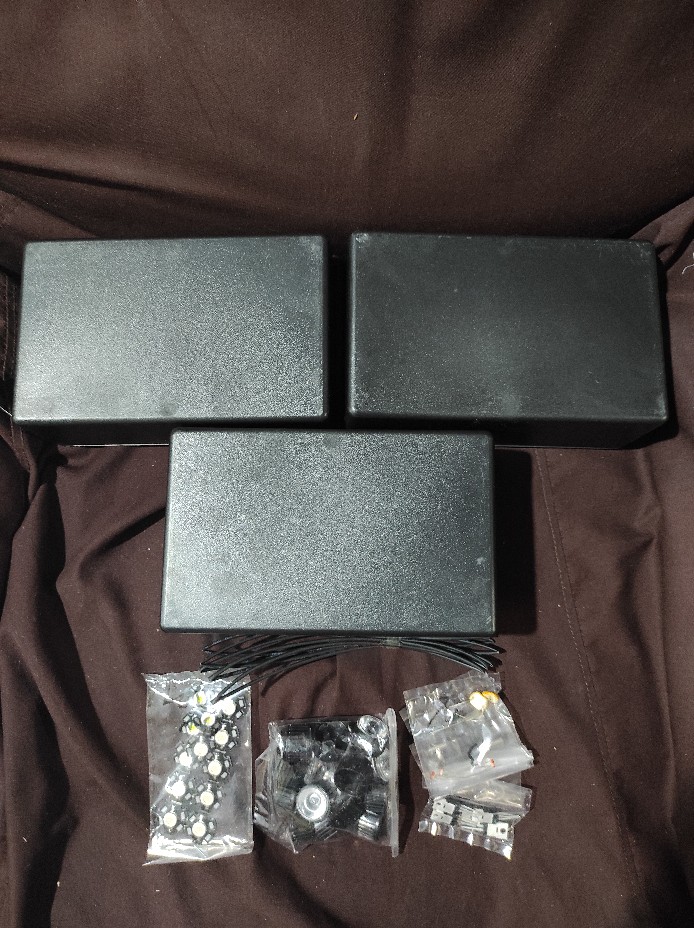 Box Hitam Plastik Type C 180x115x60 Mm 18x11,5x6 Cm Box Casing Driver