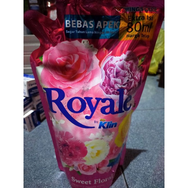 Jual Royale soklin bebas apek sweet floral 770ml Shopee Indonesia