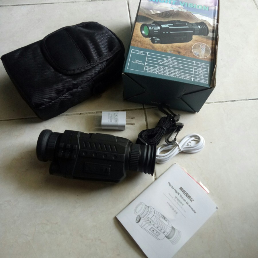 Teropong malam night vision monocular