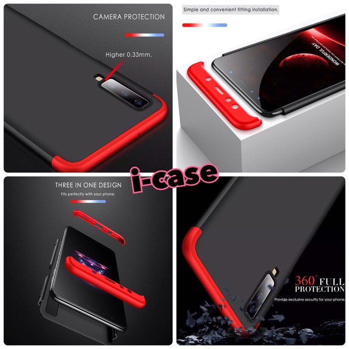 Samsung A7 2018 Case Gkk 360 Original - Casing Cover A7 2018 Ck9200