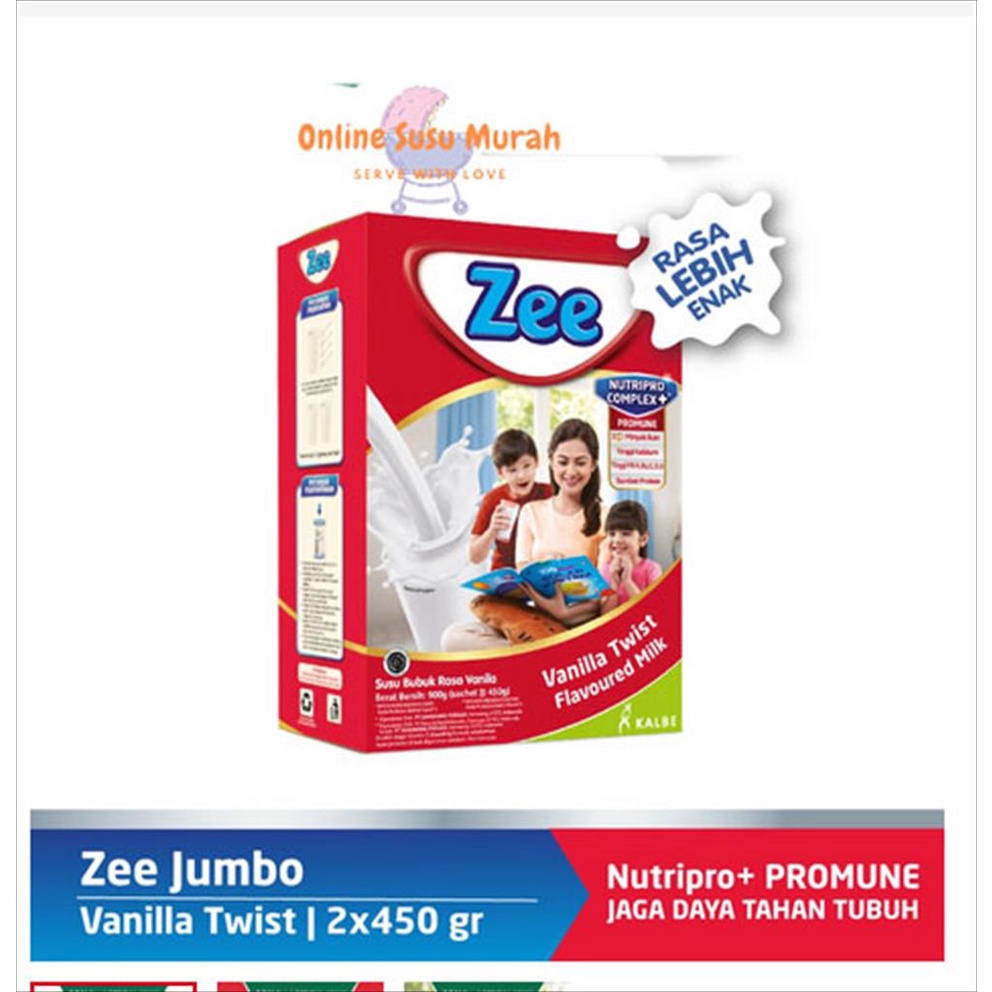 ZEE VANILA TWIST MILK 900GR