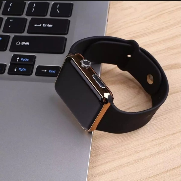 JAM TANGAN LED FASHION DIGITAL HITAM/GOLD/SILVER/PUTIH/ABU/NAVY-Hitam Gold