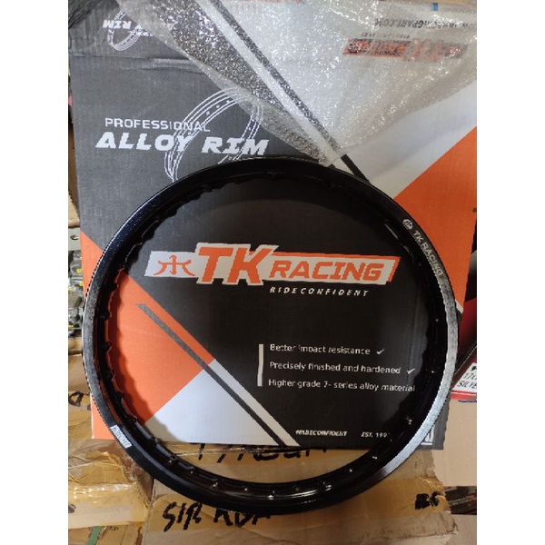 Velg TK Racing Bright 140 160 Ring 17 Hitam,Gold,Silver (Harga 1 biji)