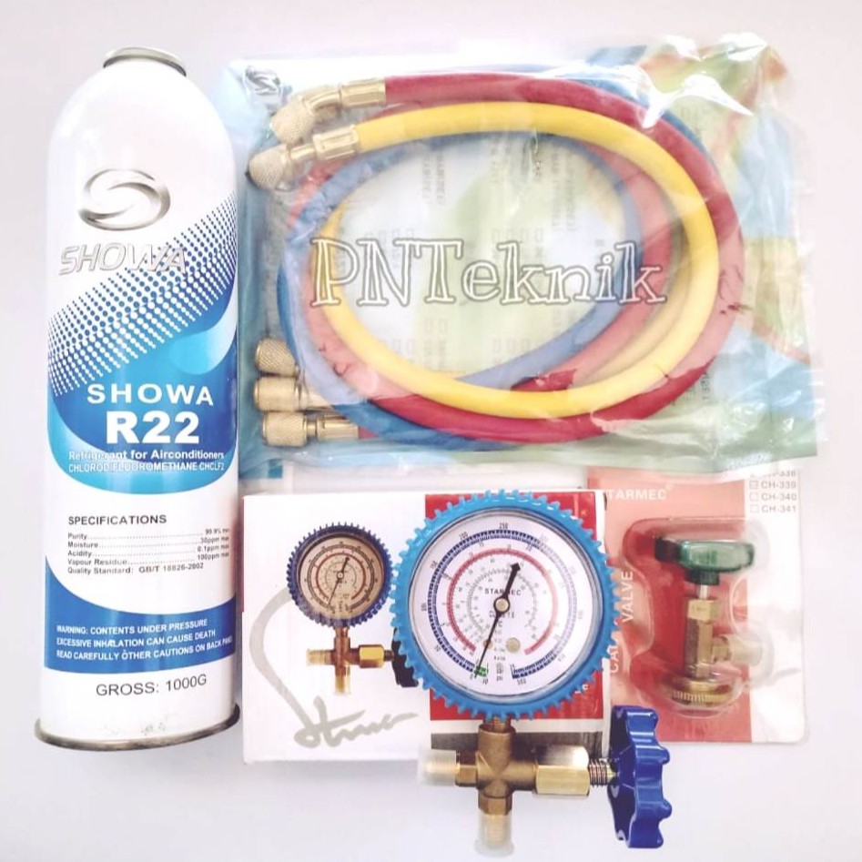 Paket Freon Ac R22 Showa Isi Sendiri Langsung Dingin Indonesia