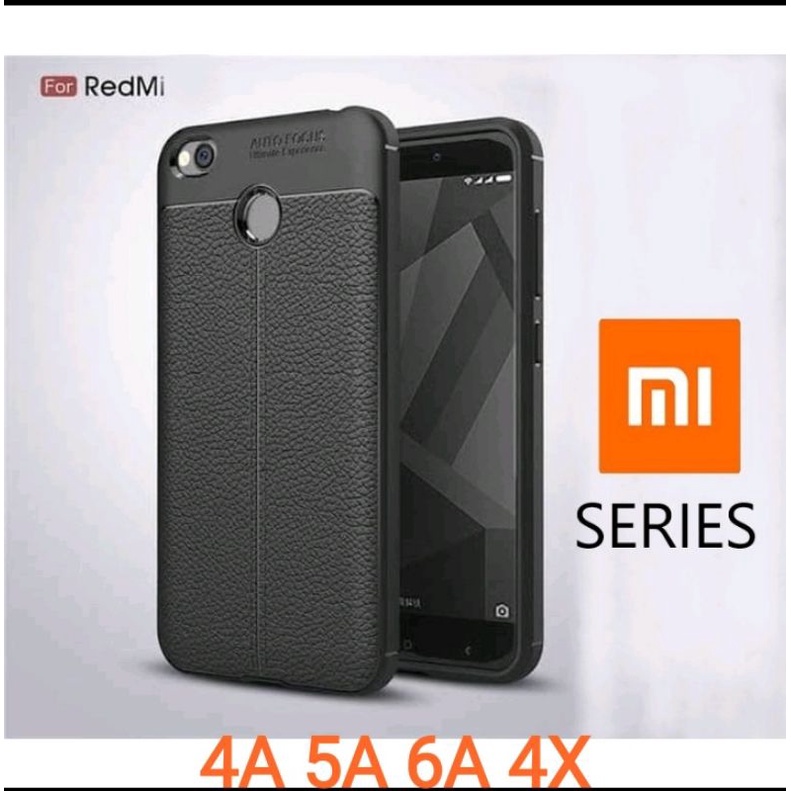 Case Casing Xiaomi Redmi 4A 5A 6A 4X 3s 7A Silicon Autofocus Hitam