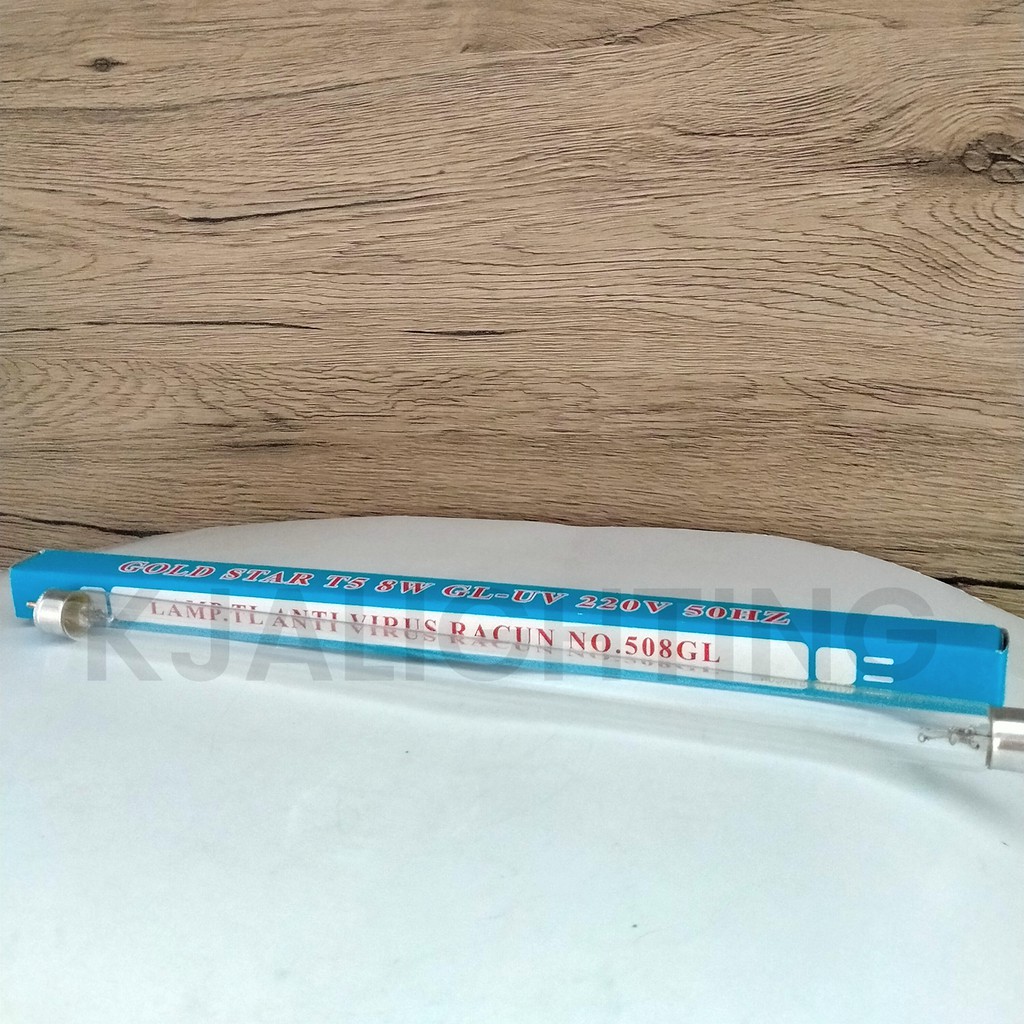 LAMPU TL T5 KUMAN LAMPU ANTI KUMAN GOLDSTAR 8W UV PEMBUNUH KUMAN