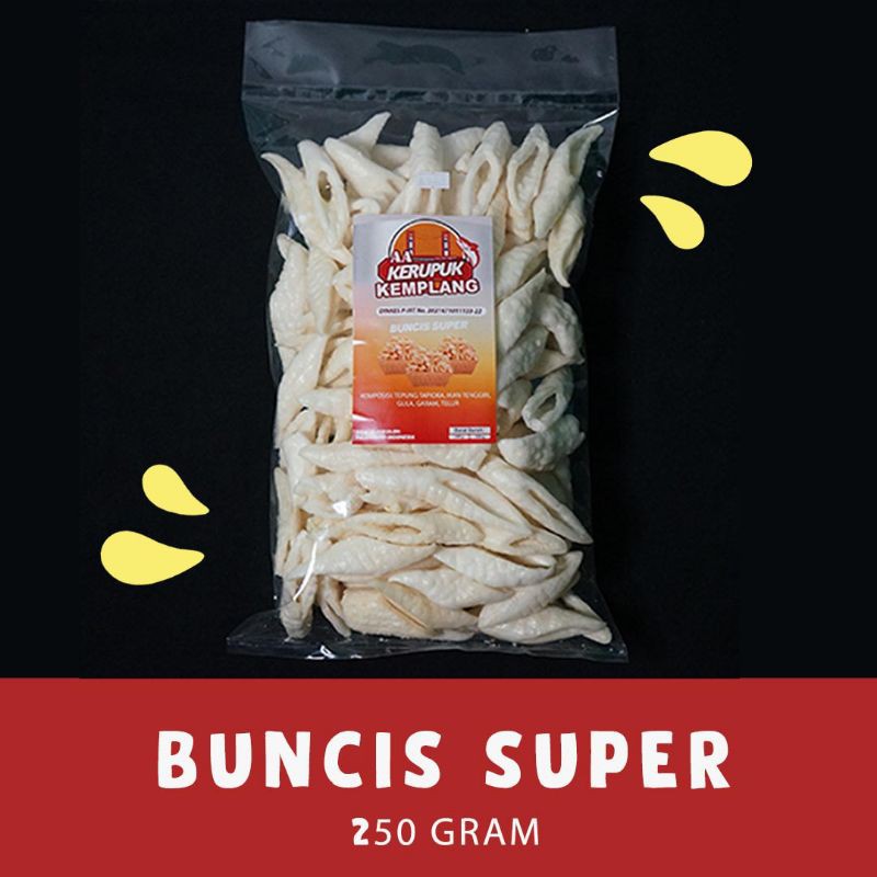 

Kerupuk Buncis 250 gram