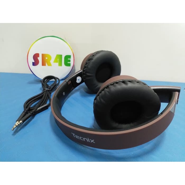 headset foldable tecnix hp-325 for mobile - headphone tecnix hp325