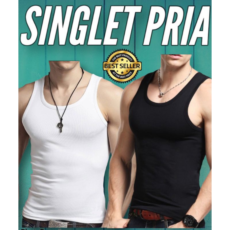 Singlet Pria / Kaos Pria / Baju Dalam / Kaos Dalam / Singlet Pria / Grosir / Nyaman / Nutex