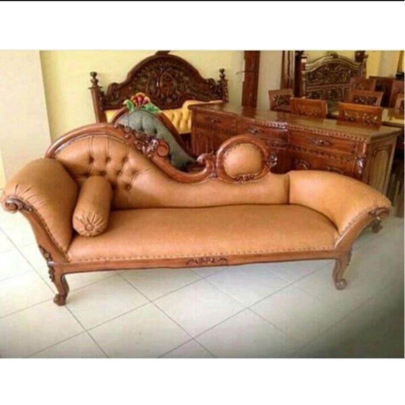kursi sofa mewah ukir minimalis louis jati berkualitas