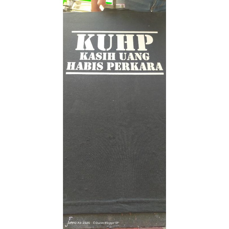 Kaos Kuhp Kasih Uang Habis Perkara Shopee Indonesia