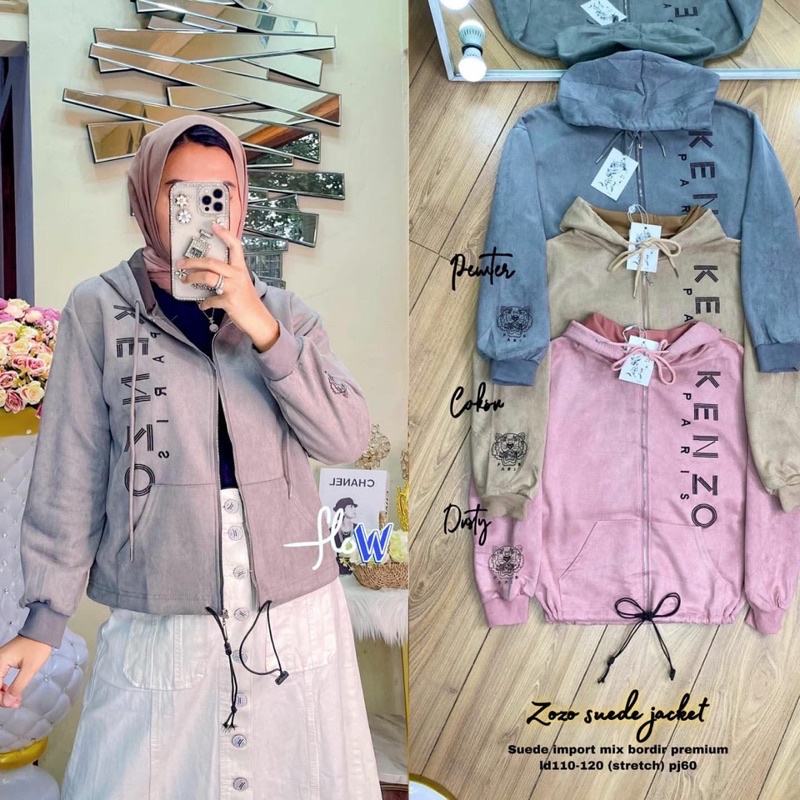 Zozo suede jacket