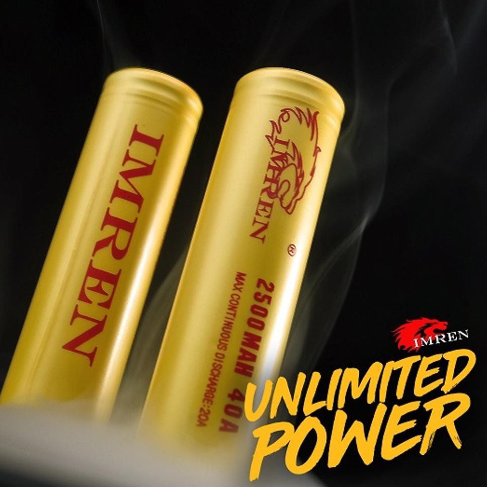 Saleϟfast Authentic Coil Gear 18650 3000mAh 40A & 3100mAh 35A & Herculess & IMREN - Battery Baterai