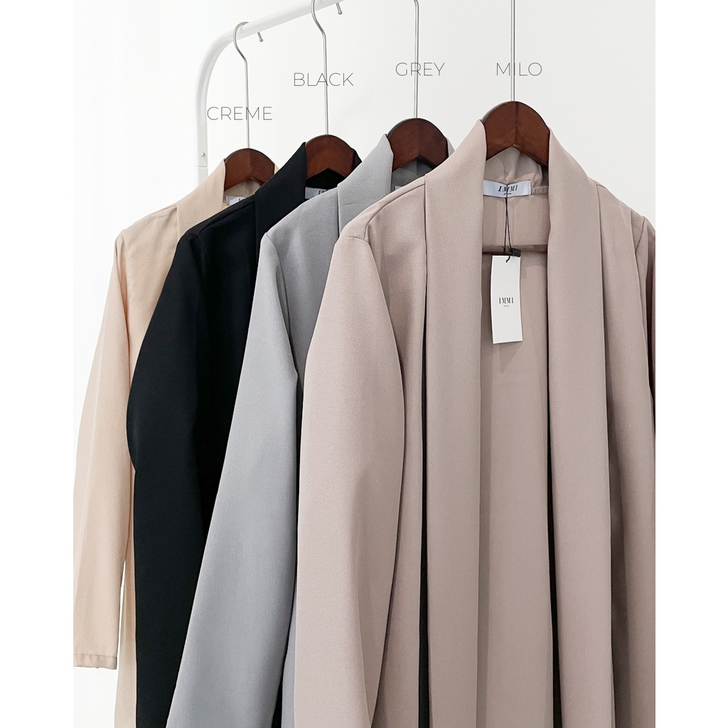 IMMI - Melissa blazer wanita / casual cardigan basic (245 v)