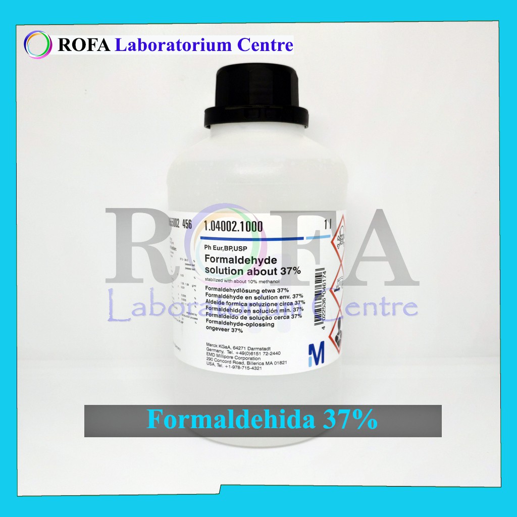 Formaldehida Formaldehyde Ch2o 37 Pro Analis 250 Ml Shopee Indonesia