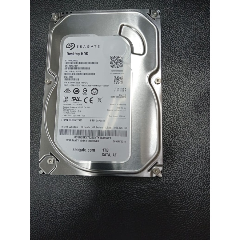 HDD 3.5&quot;  SEAGATE 1TB | Garansi 1 Tahun | Harddisk Hardisk Hard disk Internal PC