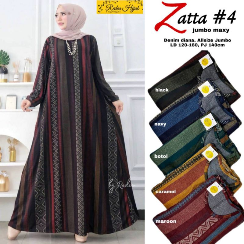 New Baju gamis jumbo maxy  Etnik Diana zatta tribal tarosa belina