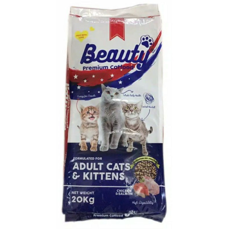 Beauty 20 Kg Cat Food Makanan Kucing 20Kg