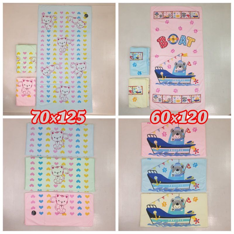 Handuk Bayi DIXON Handuk Lembut Ukuran 60x120
