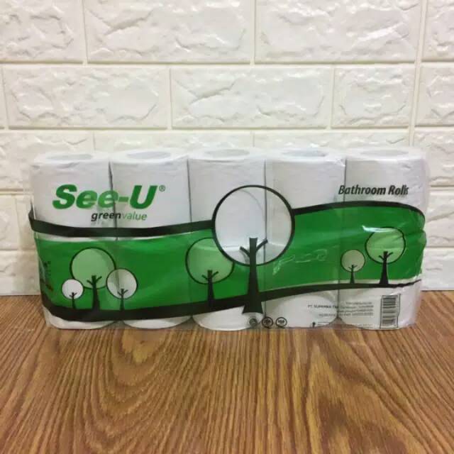 Tissue See U Bathroom Rolls / Tissue Gulung / Tissue Toilet 10roll