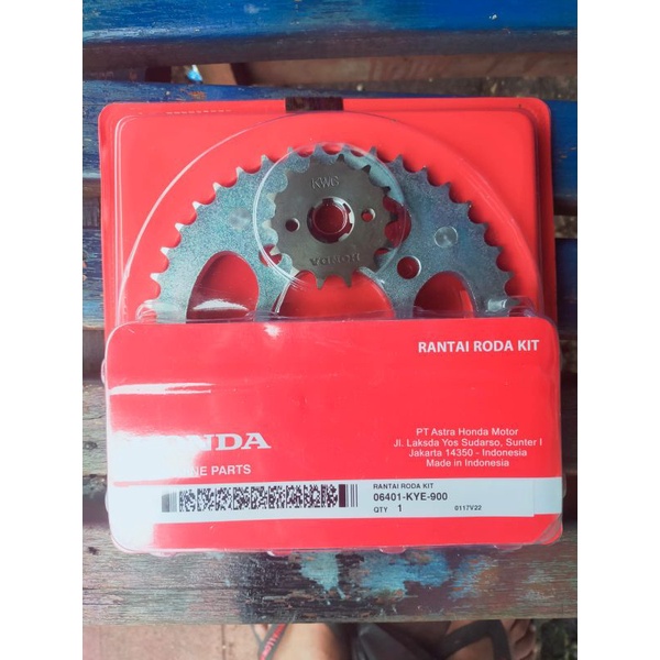 GEAR SET HONDA NEW MEGAPRO VERZA CB 150 CBR 150R CB150 OLD ORI HGP