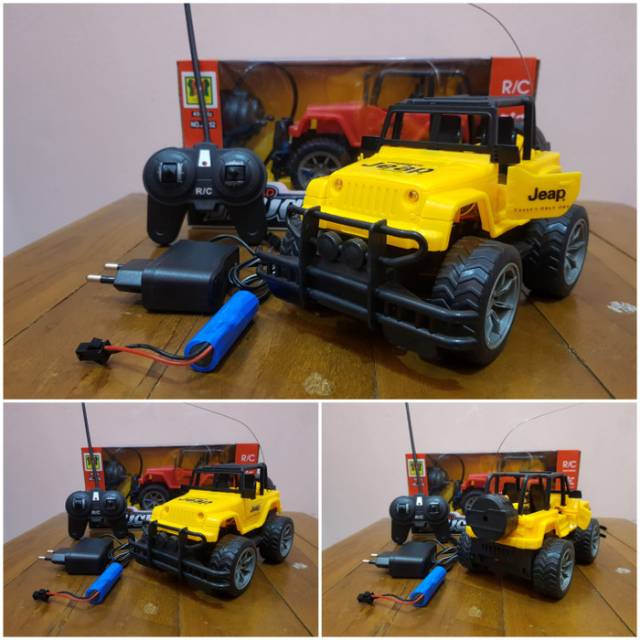 MAINAN MOBIL REMOTE CONTROL - REMOTE CONTROL JEEP OFF ROAD