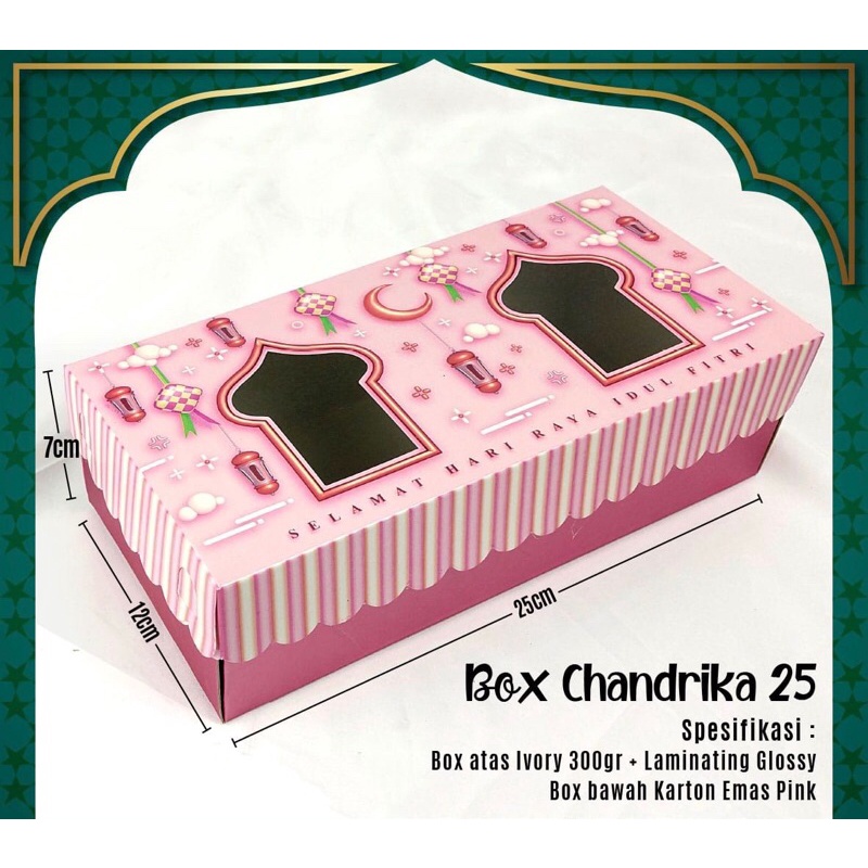 

Box Chandrika/ Dus lebaran/ Dus bolu/ Packaging lebaran