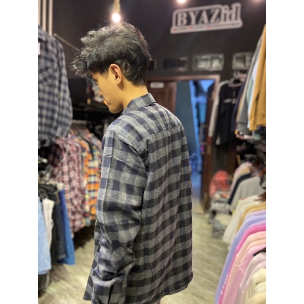 Kemeja Flanel OldSchool BYAZ ID (FAHMI)