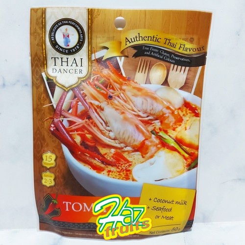 

TomYum Curry Thai Dancer 50 Gr / Paste Sup TomYum Khas Thailand 30 Gr